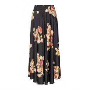 savannah skirt in maxi floral